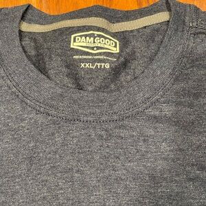 Men's Charcoal Long Sleeve Tee